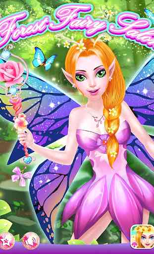 Forest Fairy Salon: Girl Game 1