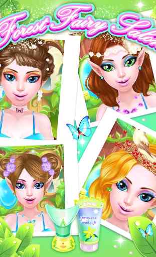 Forest Fairy Salon: Girl Game 4