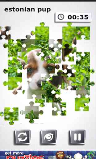 Free Dog Puzzles - Fun Game 1