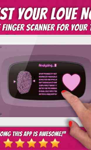 Free Love Finger Scanner Prank 3