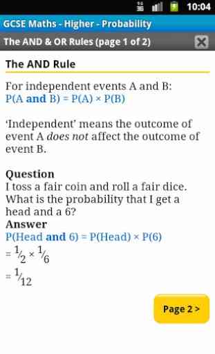 GCSE Maths Probability 4