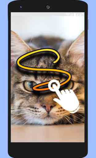 Gesture Lock Screen Cat 1