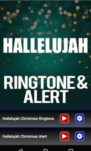 Hallelujah Christmas Ringtone 2