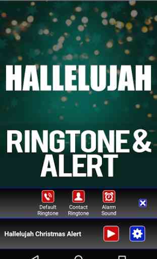 Hallelujah Christmas Ringtone 3