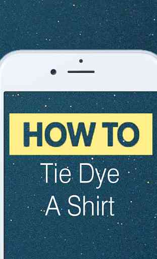 How To Tie Dye A Shirt 2