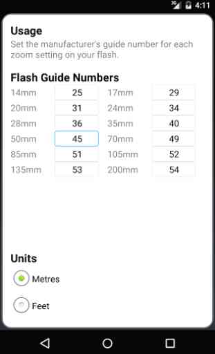 Manual Flash Calculator 2 4
