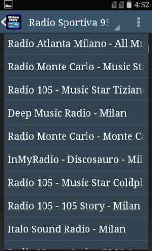Milan Italy FM Radio 4