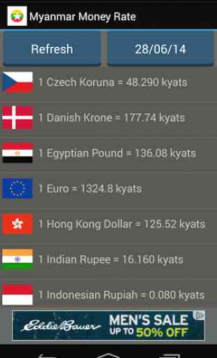 Myanmar Money Rate 2