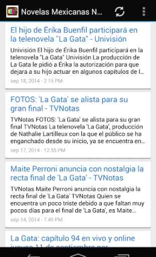 Novelas Mexicanas Noticias 1