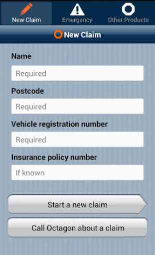 Octagon Insurance Claims App 1