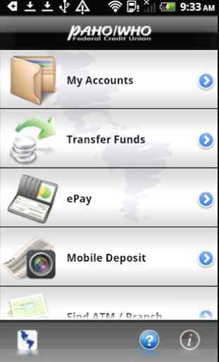 PAHO/WHO FCU Mobile Banking 1