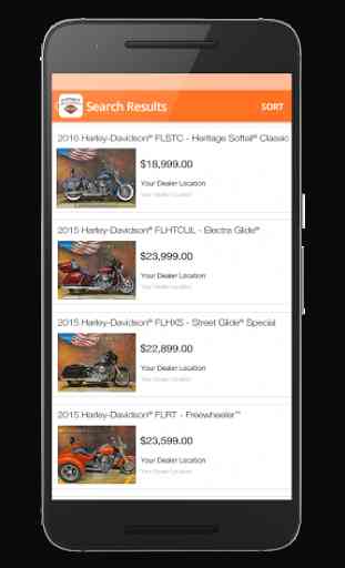 Patriot Harley Davidson App 2