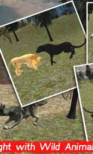 Real Black Panther Wild Attack 1