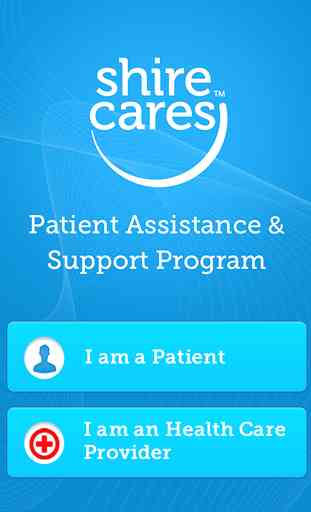 Shire Cares Mobile Application 2