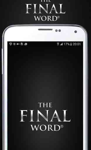 THE FINAL WORD 1
