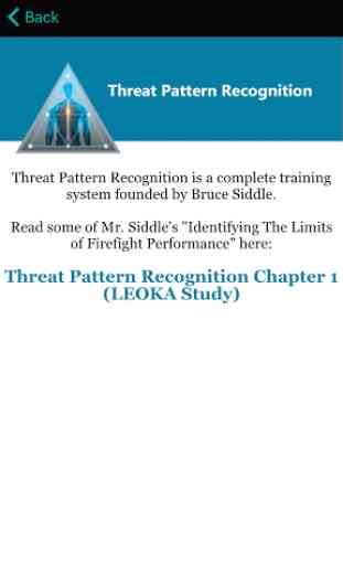 Threat Pattern Recognition 2