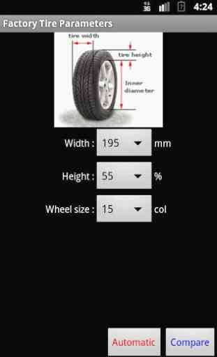 Tire Comparator 1