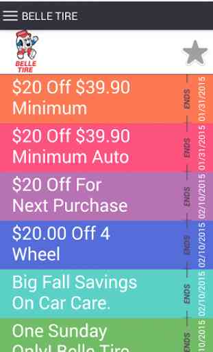 Tires Coupons app 3