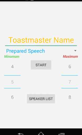 ToastMasters Timer 1