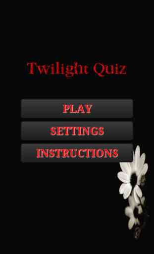 Trivia for Twilight - Fan Quiz 1