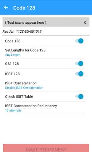 TSL Reader Configuration 3