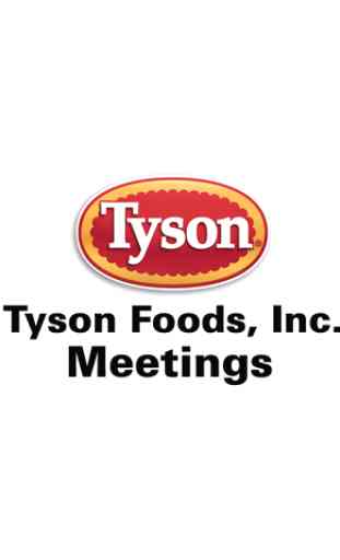 Tyson Foods Meetings App 1