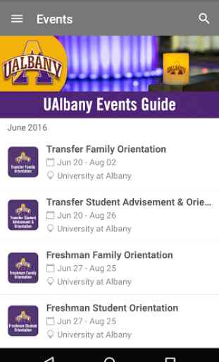 UAlbany Events Guide 2