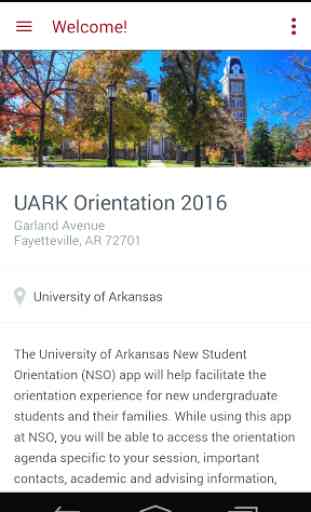 UARK Orientation 2016 1