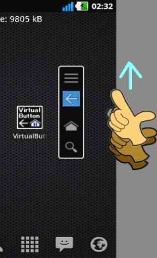Virtual Button for ROOT device 3