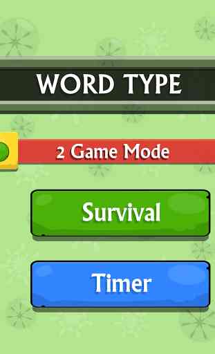 Word Type Go 2
