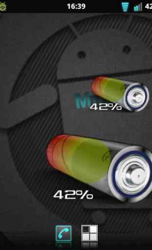 3D AA Battery Widget 2