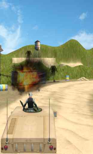 Army Machine Gun Camp War 3D 1