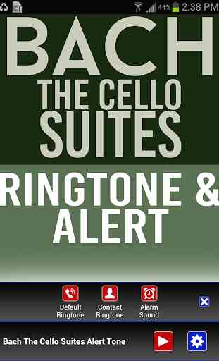 Bach The Cello Suites Ringtone 2