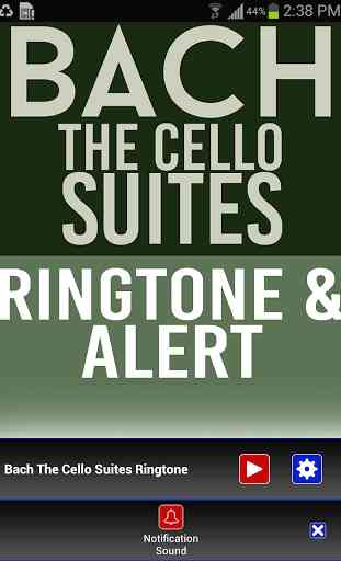 Bach The Cello Suites Ringtone 3