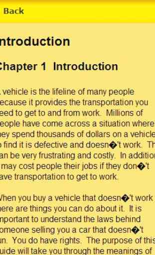 Car Problems on Lemon Laws 2