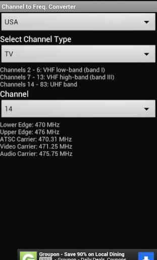 Channel to Frequency Converter 4
