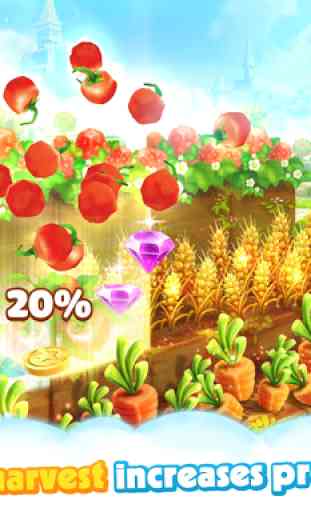 Cube Farm 3D: Harvest Skyland 3