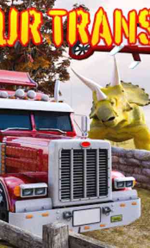 Dinosaur Zoo Transport Truck 1