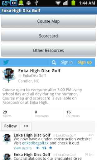 Enka High Disc Golf 1