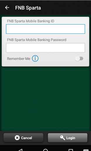 FNB Sparta Mobile Banking 2