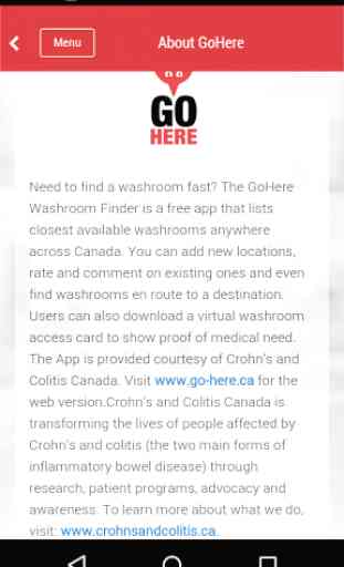 GoHere: Washroom Locator 3