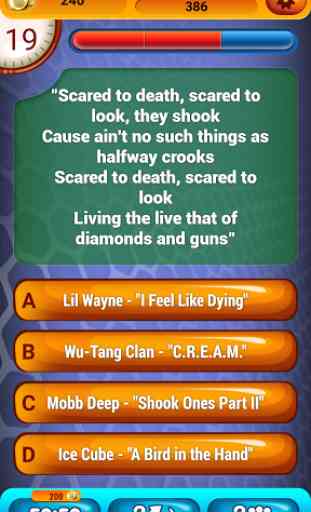 Guess The Lyrics Rap Quiz 2
