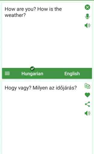 Hungarian - English Translator 1
