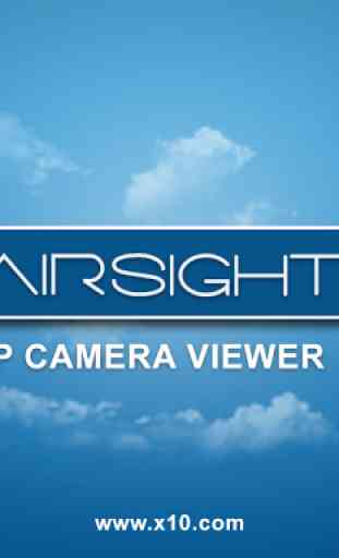 IP Camera Viewer X10 AirSight 3