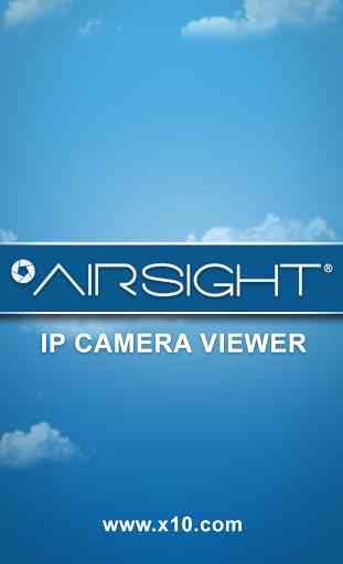 IP Camera Viewer X10 AirSight 4