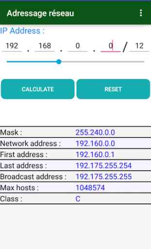 IPv4 VLSM Calculator 2