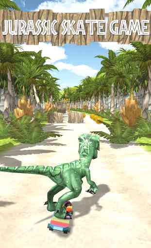 Jurassic Dino Raptor Skate 1