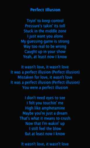 Lady Gaga Perfect Illusion 2