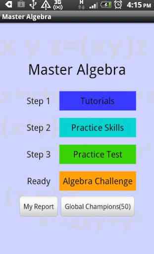 Master Algebra Lite 1