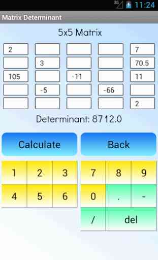 Matrix Determinant Calculator 2
